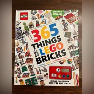 365 Things To Do With Lego Bricks Activity Selector Book—Hardcover—Like New